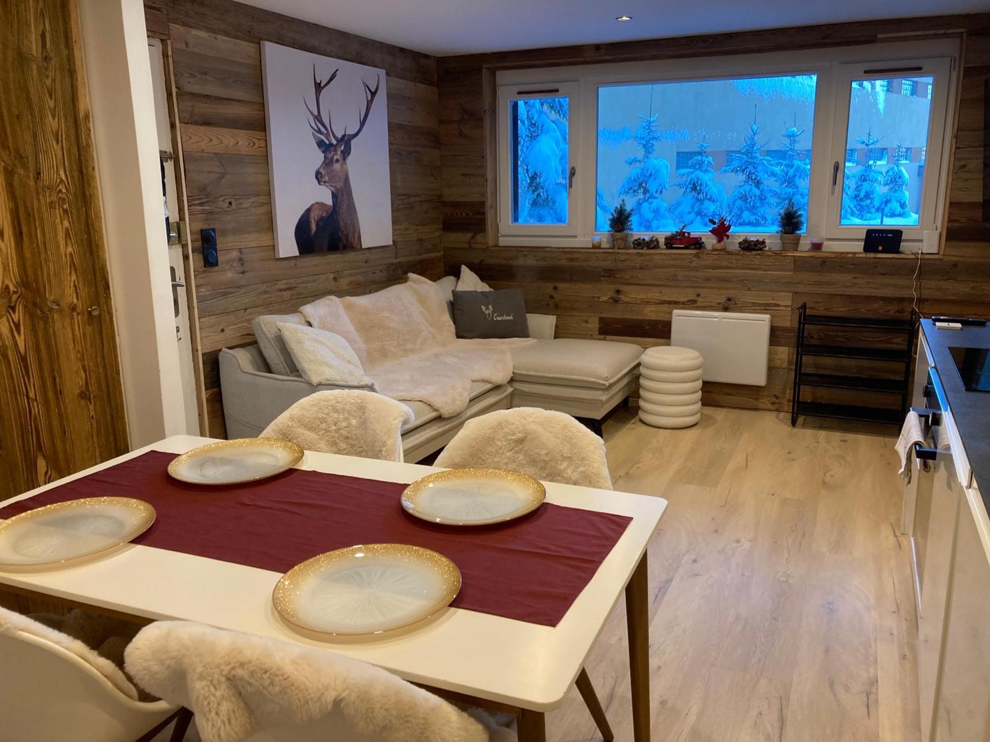 1650 Moriond - 2 Double Bedroom Near Snow Front Courchevel Exterior foto